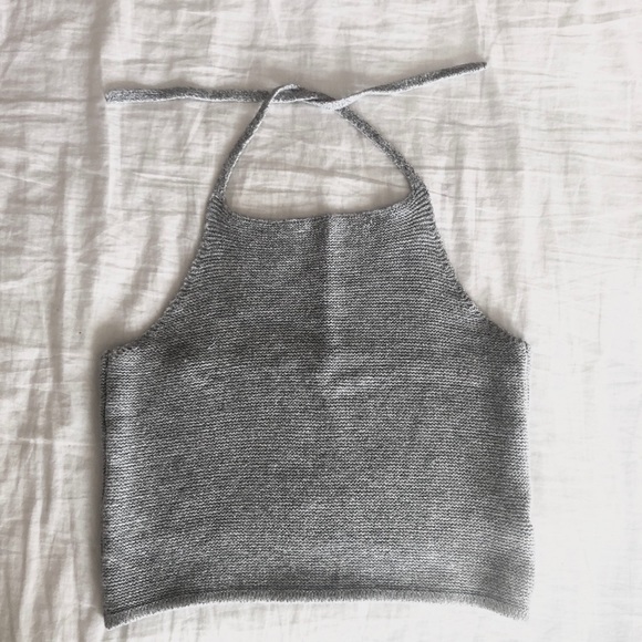 Brandy Melville Halter Tank Top - Picture 2 of 2